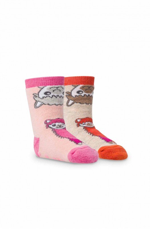 Kinder Alpaka-Socken mit ABS