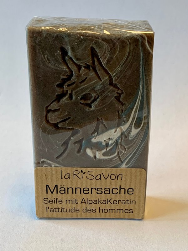 Alpaka-Keratin Seife - "Männersache"