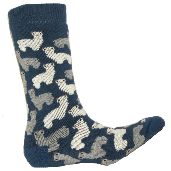 Alpaka Frottee-Socken (mit Aloe Vera)